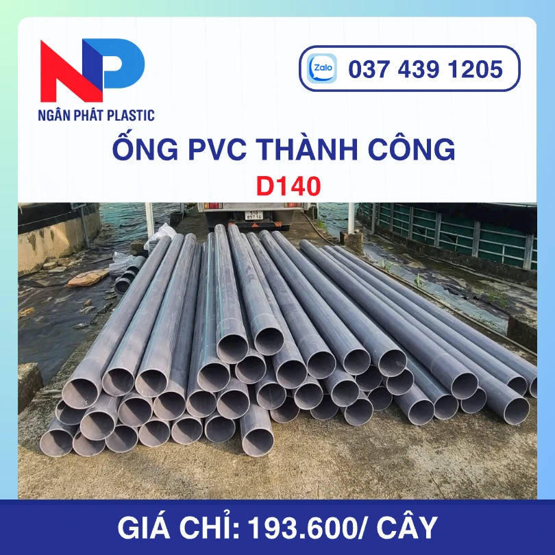 Ống uPVC D140 Thành Công